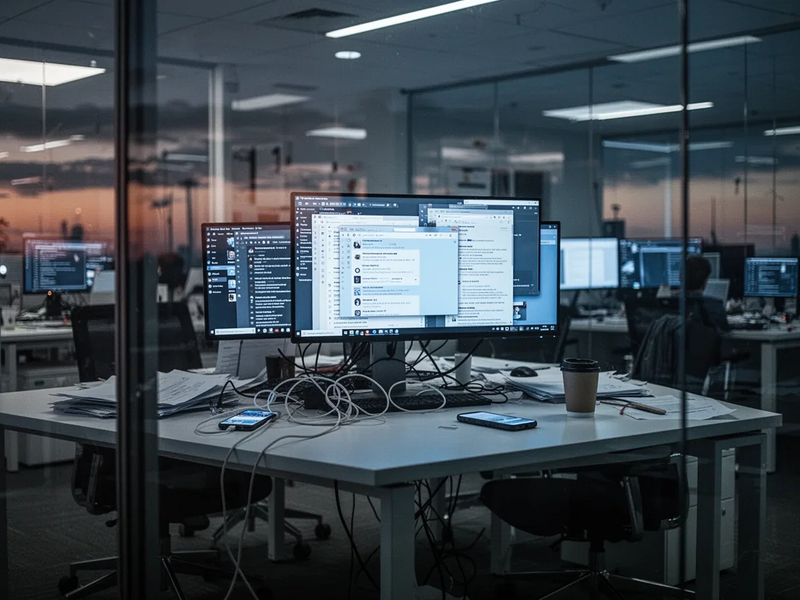 KI treibt Produktivität – aber Mitarbeiter spielen nur Theater - Foto: über boerse-global.de