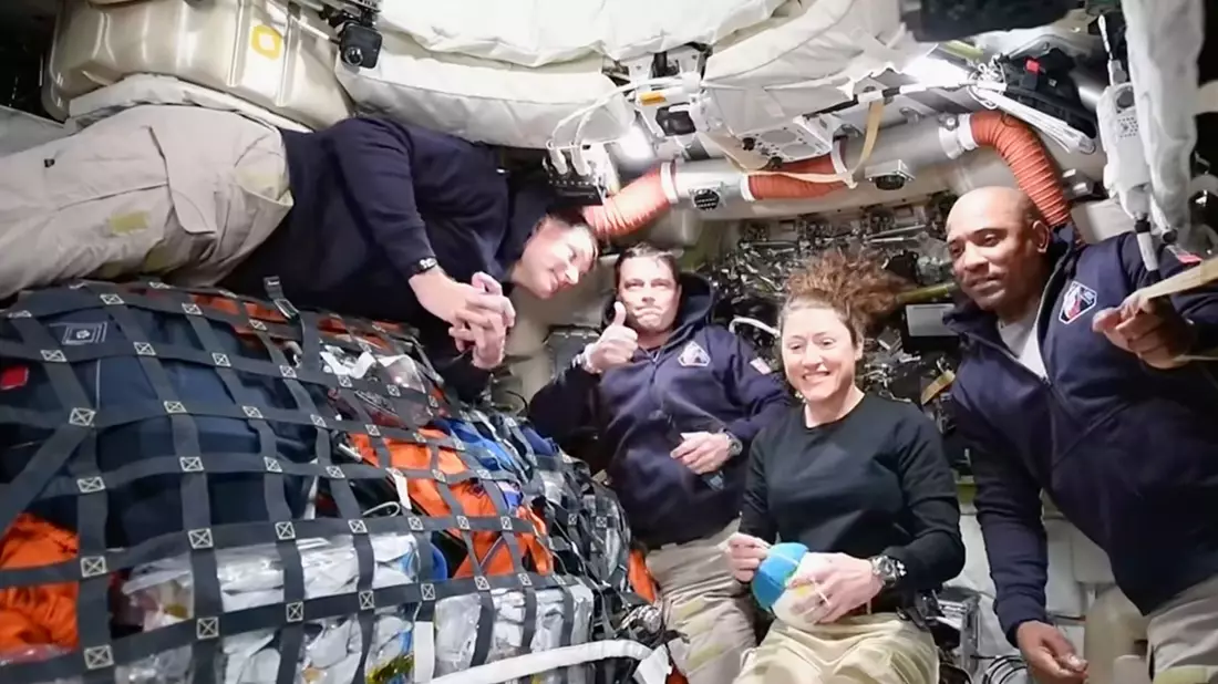 Die «Artemis 2»-Crew hat sich weiter von der Erde entfernt als jemals Menschen zuvor.  - Bild: Uncredited/NASA/dpa