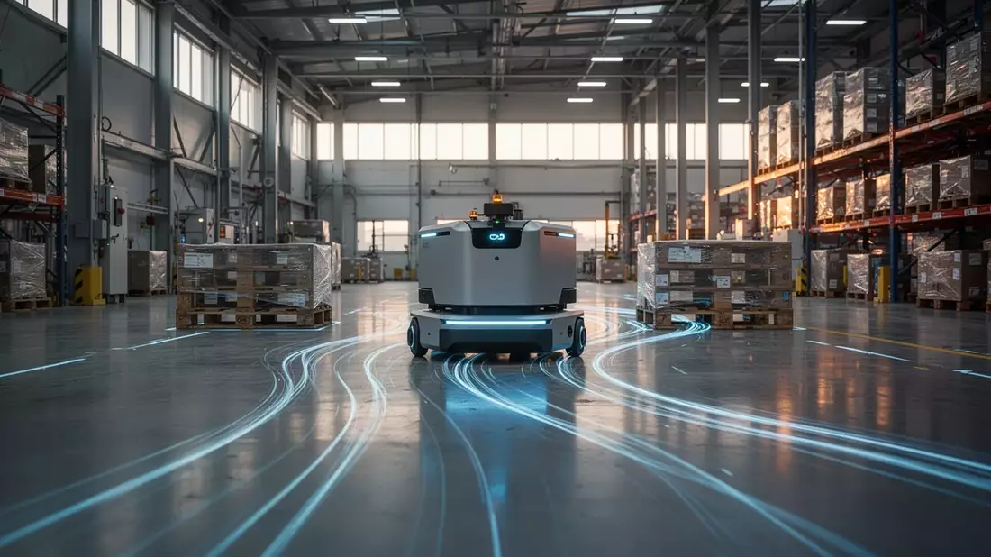 BlueBotics überbrückt mit SmartPass die Lücke zwischen AGV und AMR - Bild: über boerse-global.de