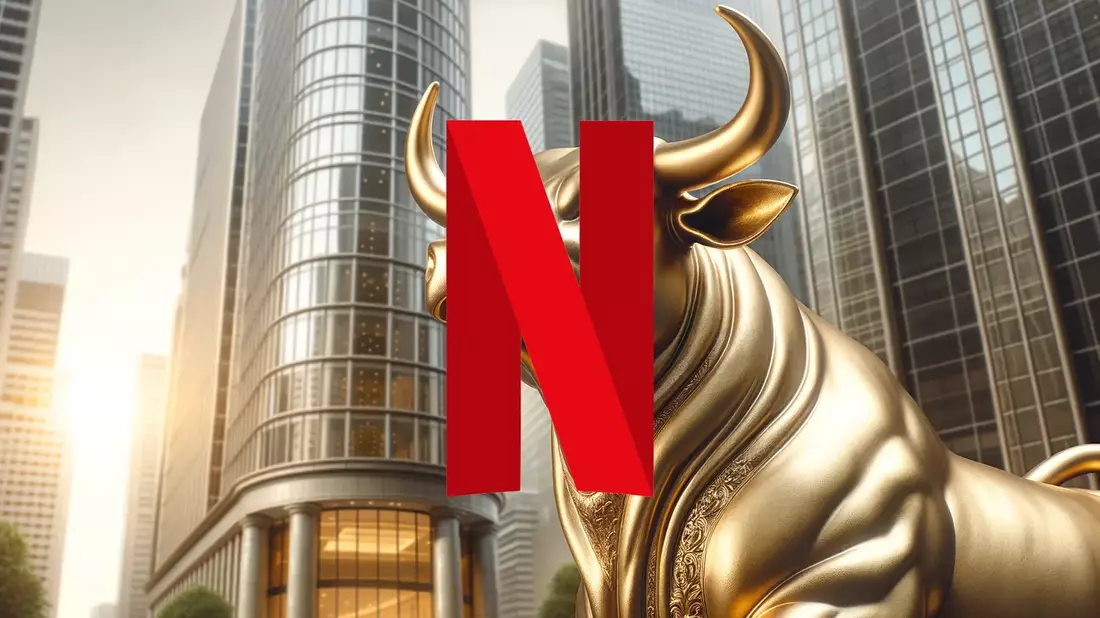 Goldman Sachs Upgrades Netflix on Strong Growth Outlook Illustration mit AI erstellt übermittelt durch boerse-global.de