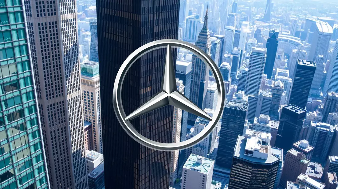 Mercedes-Benz Faces Critical Test in April Amid Global Headwinds Illustration mit AI erstellt übermittelt durch boerse-global.de