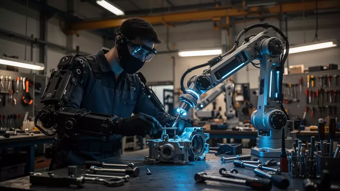 Ergonomie 2026: Exoskelette boomen, KI stößt an Grenzen - Bild: über boerse-global.de