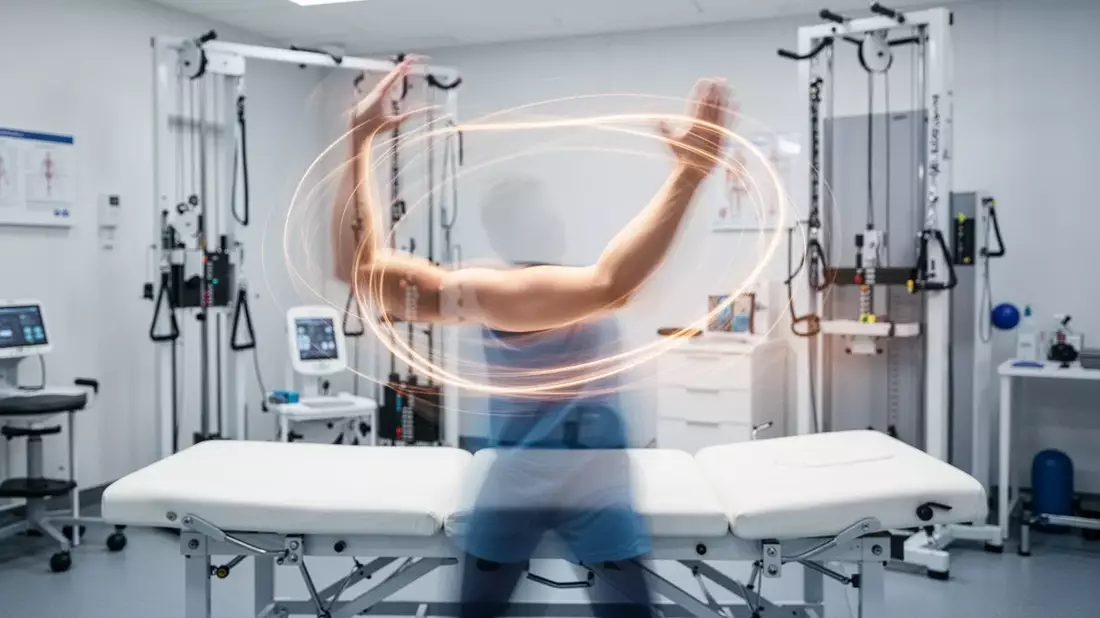 NITRO-Programm: Bewegungstherapie revolutioniert Gelenkschmerz-Behandlung Illustration mit AI erstellt übermittelt durch boerse-global.de