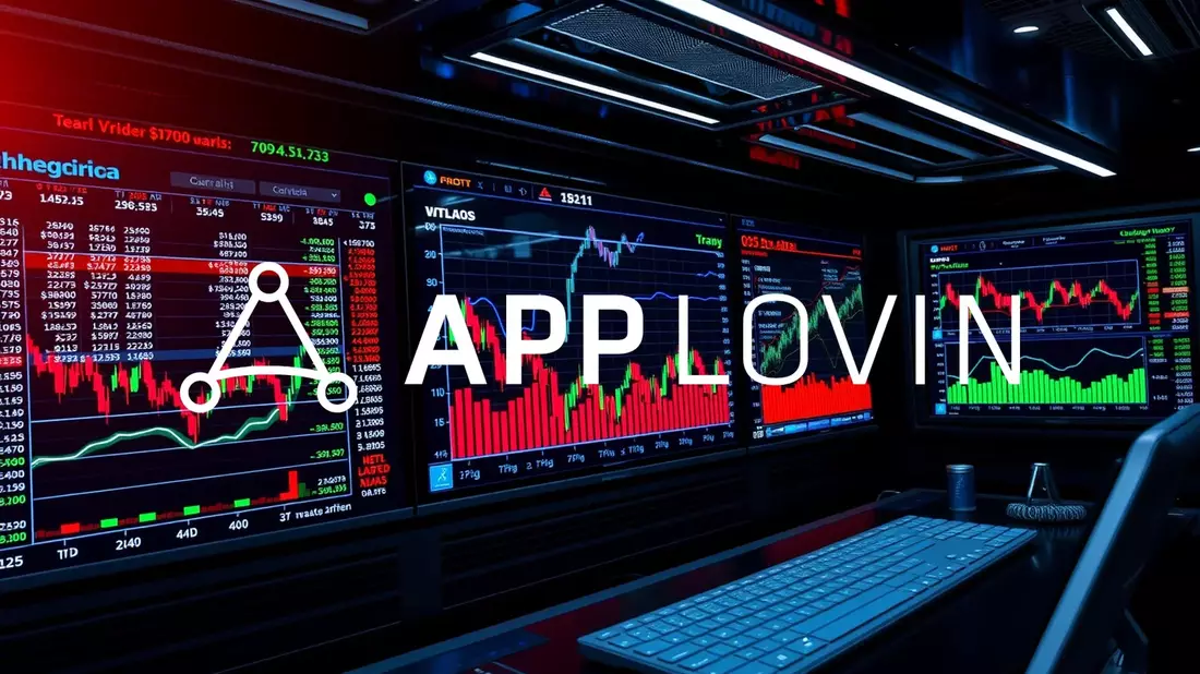 AppLovin Shares Rally on Analyst Confidence Amidst Sector Headwinds Illustration mit AI erstellt übermittelt durch boerse-global.de
