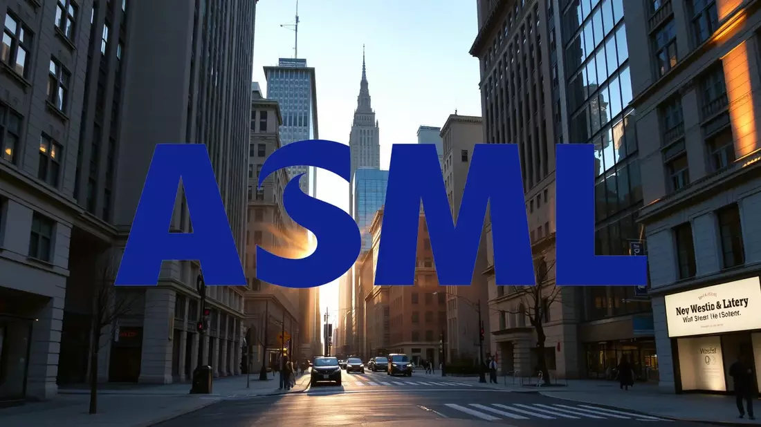 ASML: Restricciones de EE.UU. y Reestructuración Interna Nublan el Horizonte Illustration mit AI erstellt übermittelt durch boerse-global.de