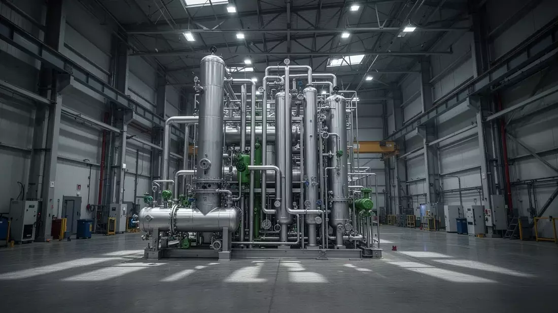 ThyssenKrupp Nucera Aktie: Industrie-Flaute bremst Illustration mit AI erstellt übermittelt durch boerse-global.de