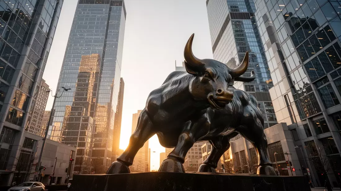 ICEX Main: Bullen vor Bewährungsprobe Illustration mit AI erstellt übermittelt durch boerse-global.de