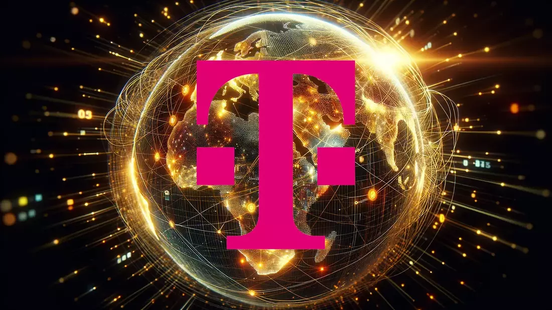 Deutsche Telekom Shares Face Crucial Labor Negotiations Illustration mit AI erstellt übermittelt durch boerse-global.de