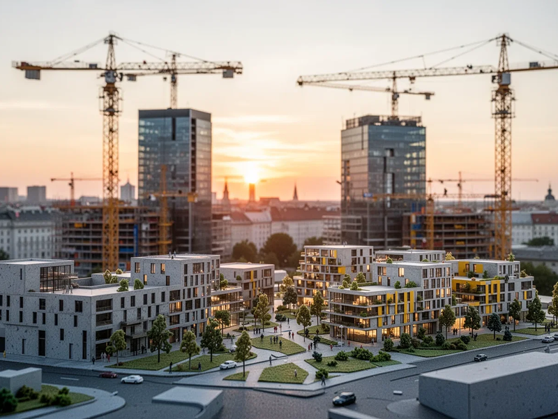 Berlin und Wien starten mit Großprojekten in die Bausaison - Foto: über boerse-global.de