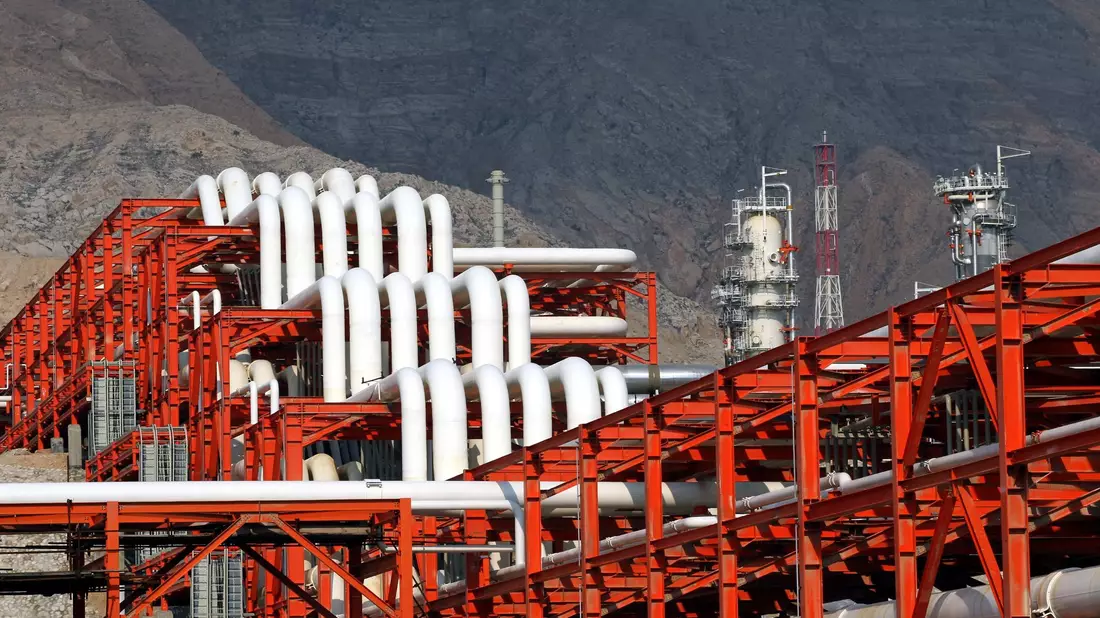 Auch die Gasindustrie im Iran war bereits Ziel von Bombardierungen. (Archivbild) - Bild: picture alliance / dpa