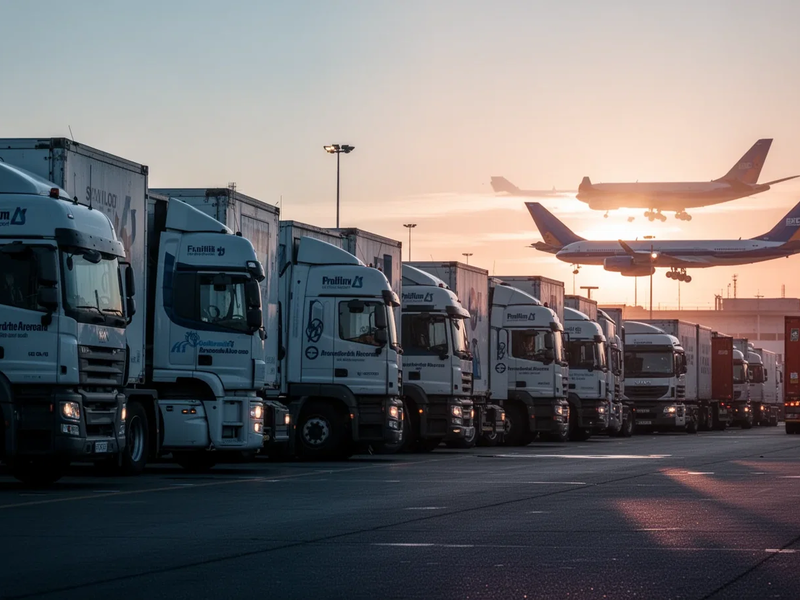 Luftfracht-Logistik kämpft weiter mit akutem Fahrermangel - Foto: über boerse-global.de