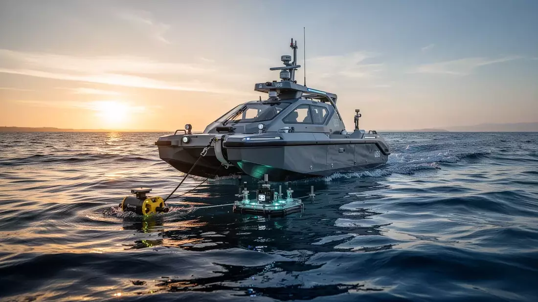Kraken Robotics Aktie: Minenabwehr vom Roboterboot - Bild: über boerse-global.de