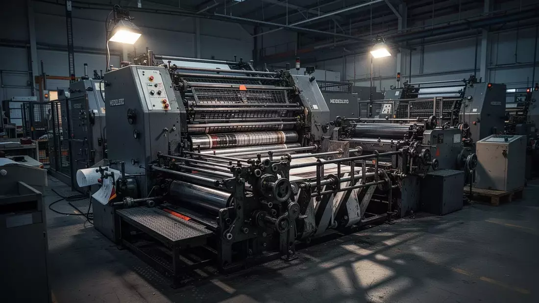 Heidelberger Druck Aktie: Gegenwind aus Washington - Bild: über boerse-global.de