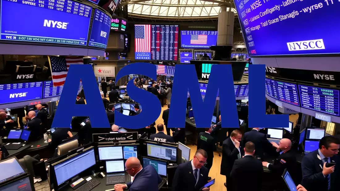 ASML: Un mes decisivo para su cotización ante resultados y tensiones geopolíticas Illustration mit AI erstellt übermittelt durch boerse-global.de