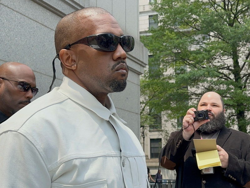US-Skandalrapper Kanye West darf nicht nach London reisen. (Archivbild) - Foto: Larry Neumeister/AP/dpa