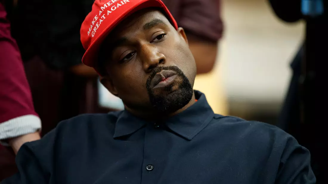 Der Rapper wollte einst Präsident der Vereinigten Staaten werden. (Archivbild) - Bild: Evan Vucci/AP/dpa