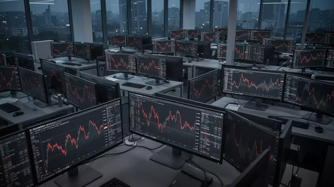NYSE Arca Tech 100: Deutlicher Rücksetzer - Bild: über boerse-global.de