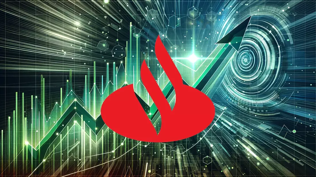 Santander's Strategic Pivot: A Digital Transformation Unfolds Illustration mit AI erstellt übermittelt durch boerse-global.de