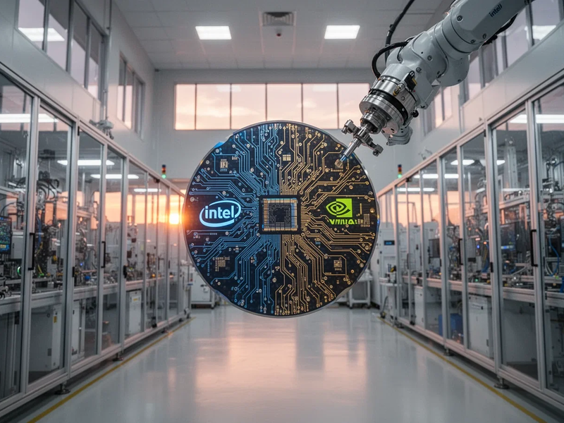 Intel und NVIDIA: Ehemalige Rivalen formieren gemeinsame KI-Front - Foto: über boerse-global.de