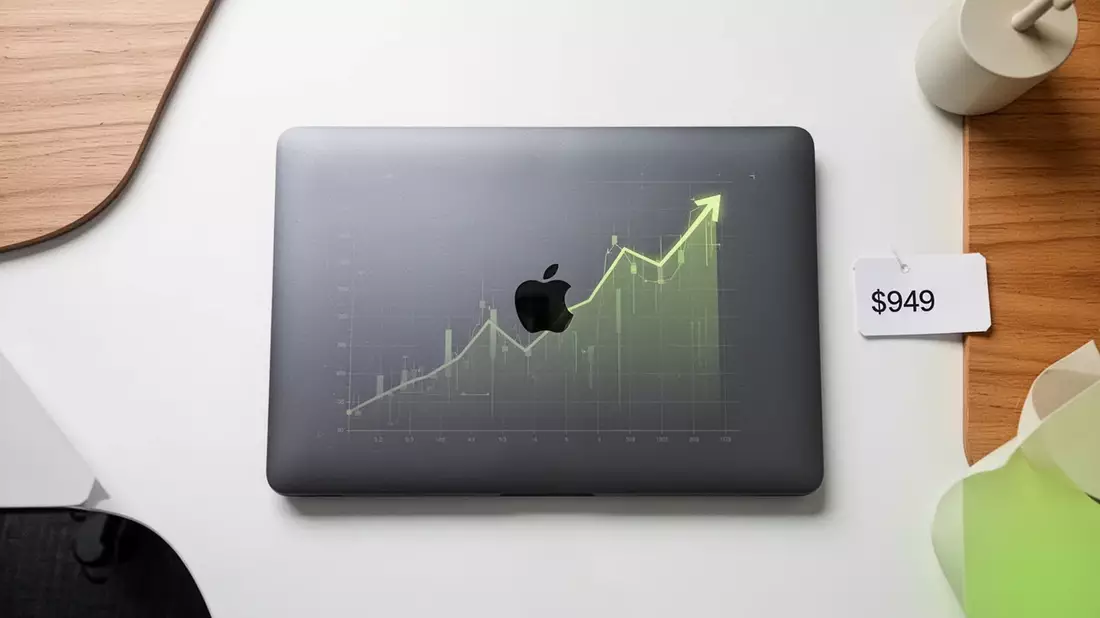 Apple MacBook Air M5 wird zum Massenphänomen Illustration mit AI erstellt übermittelt durch boerse-global.de