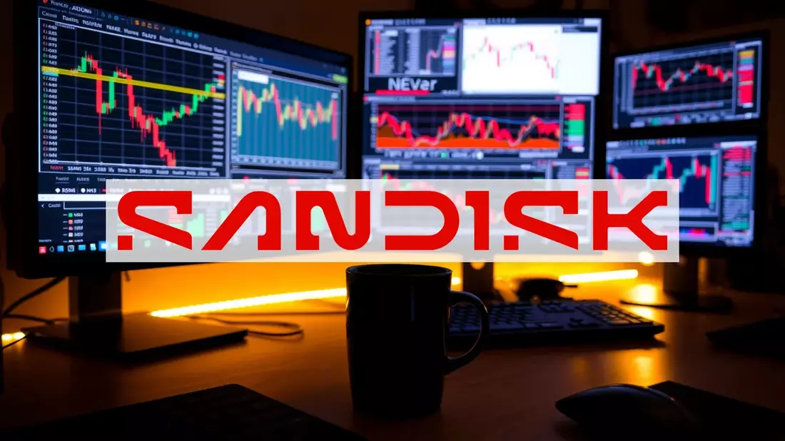 SanDisk: entre la tormenta arancelaria y el impulso de la inteligencia artificial Illustration mit AI erstellt übermittelt durch boerse-global.de