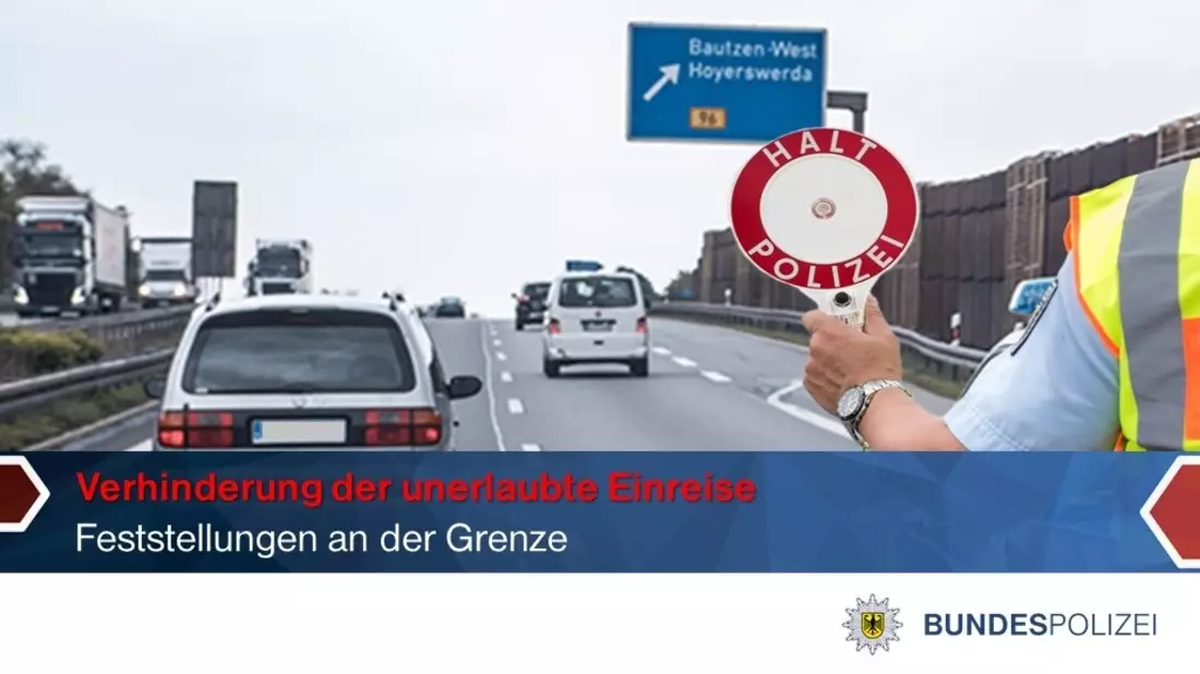 BPOLI LUD: Unerlaubte Einreisen im Osterreiseverkehr verhindert - Bild: presseportal.de