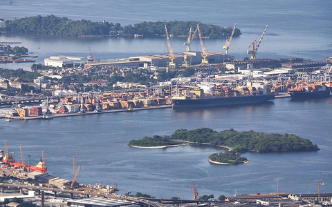 Hafen von Rio de Janeiro, Brasilien (Archiv) - Foto: via dts Nachrichtenagentur