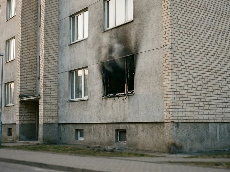 Feuer in Aichacher Wohnhaus: Eine Verletzter nach schnellem Feuerwehreinsatz - Foto: über boerse-global.de