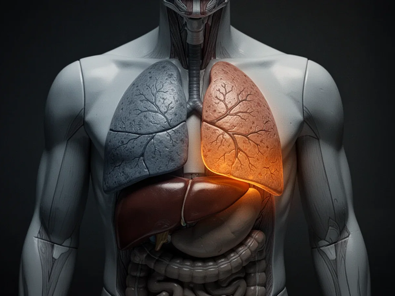 Lungenkrebs: Oft warnt erst die Leber vor dem stummen Tumor - Foto: über boerse-global.de