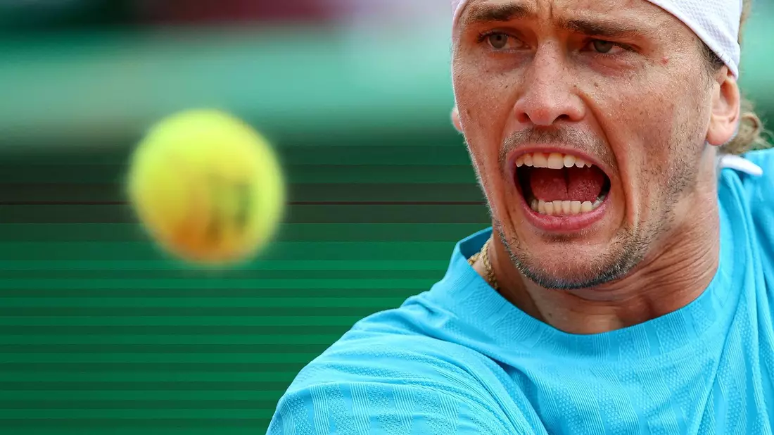 Alexander Zverev zeigte in Monte-Carlo Comeback-Qualitäten. - Bild: Valery Hache/AFP/dpa
