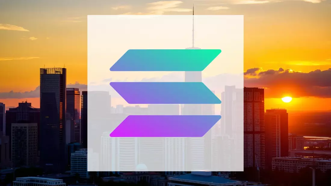 Solana: Un Momentum Dual Impulsado por la Geopolítica y la Adopción Illustration mit AI erstellt übermittelt durch boerse-global.de