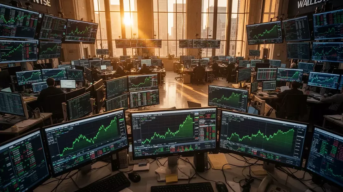 Dow Jones: Rally dank Waffenruhe - Bild: über boerse-global.de