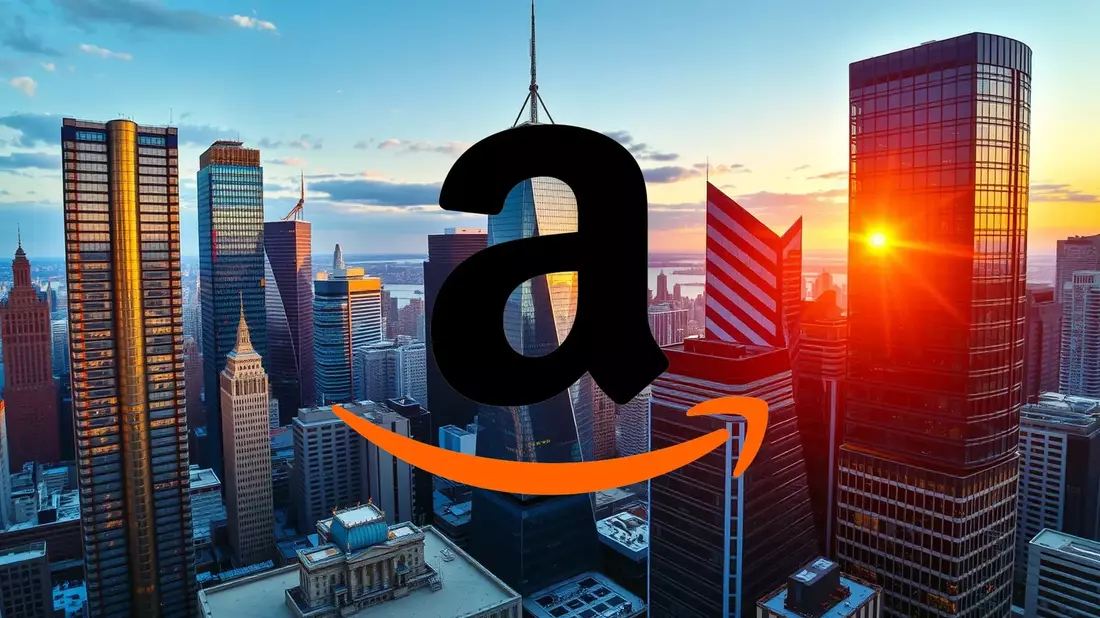 Amazon's Strategic Moves: A Dual Focus on AI and Logistics Illustration mit AI erstellt übermittelt durch boerse-global.de