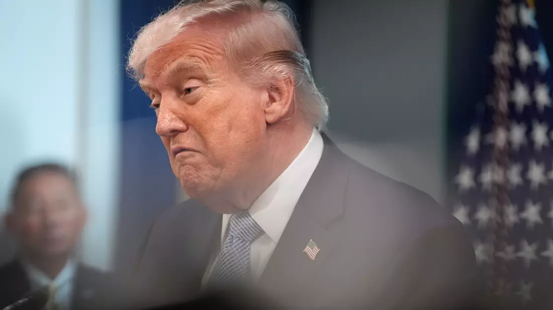US-Präsident Trump hat erneut die Nato kritisiert. (Archivfoto) - Bild: Alex Brandon/AP/dpa