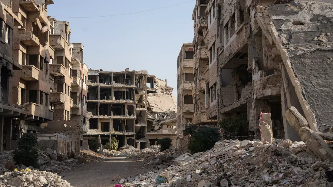 Vor allem in den einstigen Hochburgen der Gegner von Ex-Präsident Baschar al-Assad ist die Zerstörung immens. (Symbolild) - Bild: Moawia Atrash/dpa