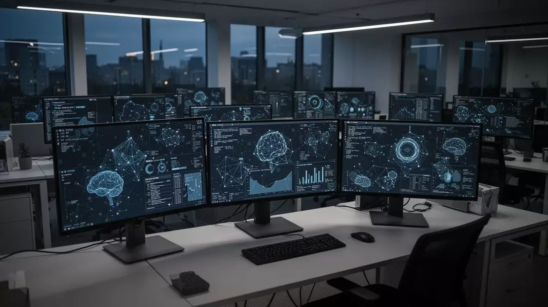 Atlassian Aktie: KI-Offensive, schwacher Kurs Illustration mit AI erstellt übermittelt durch boerse-global.de