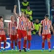 Ex-Bundesligaprofi Sörloth traf für Atlético. - Bild: Joan Monfort/AP/dpa