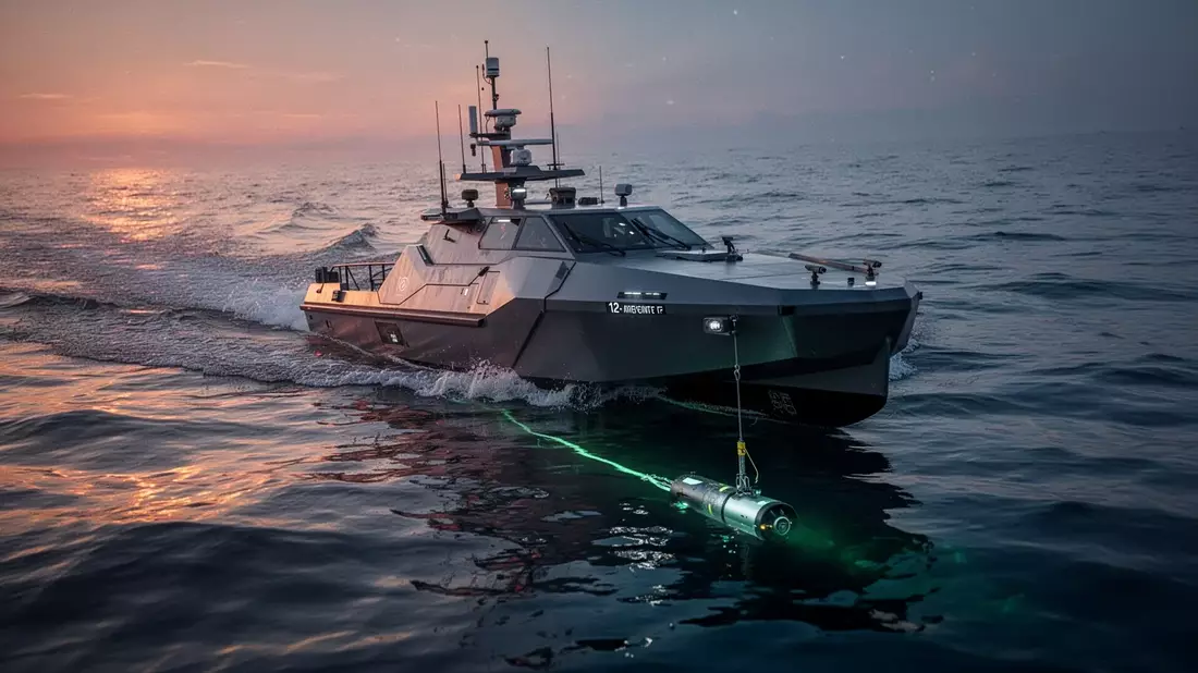 Adventure: Britisches Roboter-Schiff revolutioniert Minenjagd - Bild: über boerse-global.de