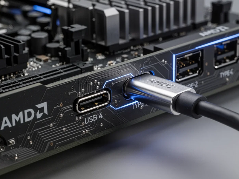 AMD AM5: USB4 wird zum Standard für High-Speed-PCs - Foto: über boerse-global.de
