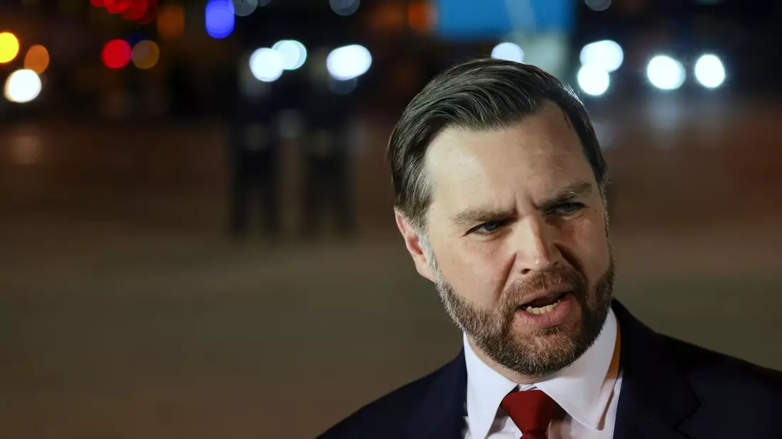 US-Vizepräsident JD Vance bezeichnete die zwischen den USA und dem Iran vereinbarte Waffenruhe als «fragil». - Bild: Jonathan Ernst/Pool Reuters/AP/dpa