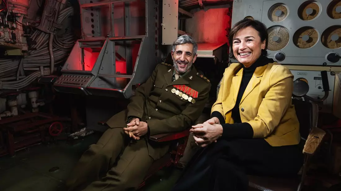 100 Folgen „Käpt’ns Dinner“: Jubiläumsausgabe mit Sandra Maischberger - Bild: presseportal.de