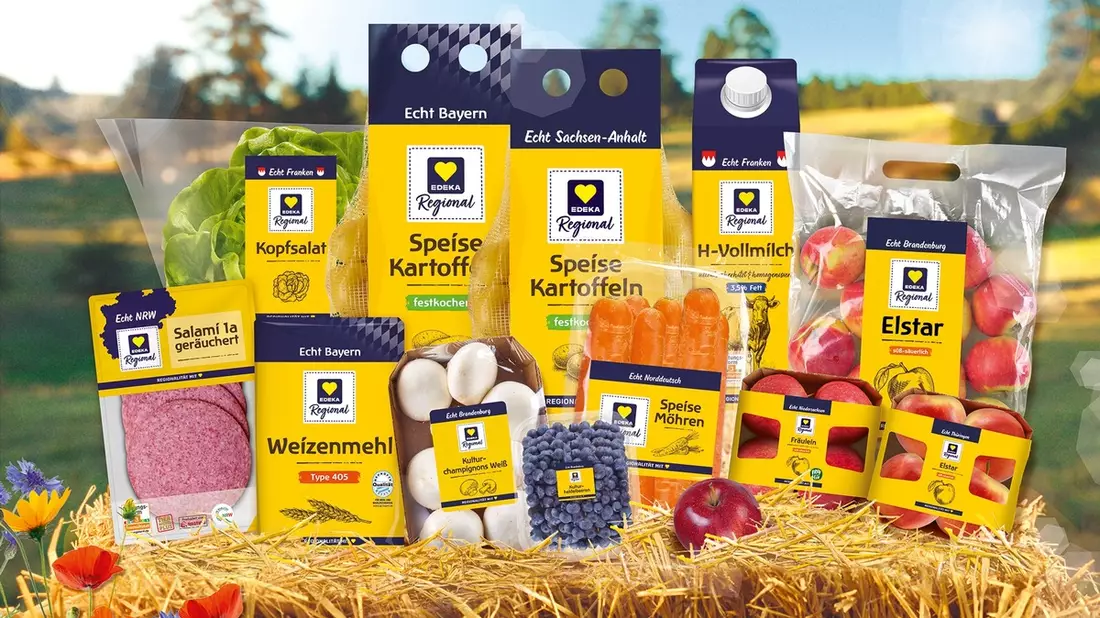 Mehr Sichtbarkeit für regionale Lebensmittel: Neue Marke EDEKA Regional stärkt heimische Landwirtschaft - Bild: presseportal.de