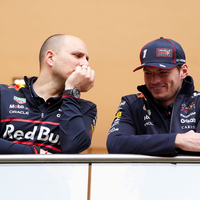 Gianpiero Lambiase (l) wird Red Bull und Max Verstappen angeblich verlassen. (Archivbild) - Foto: David Davies/PA Wire/dpa