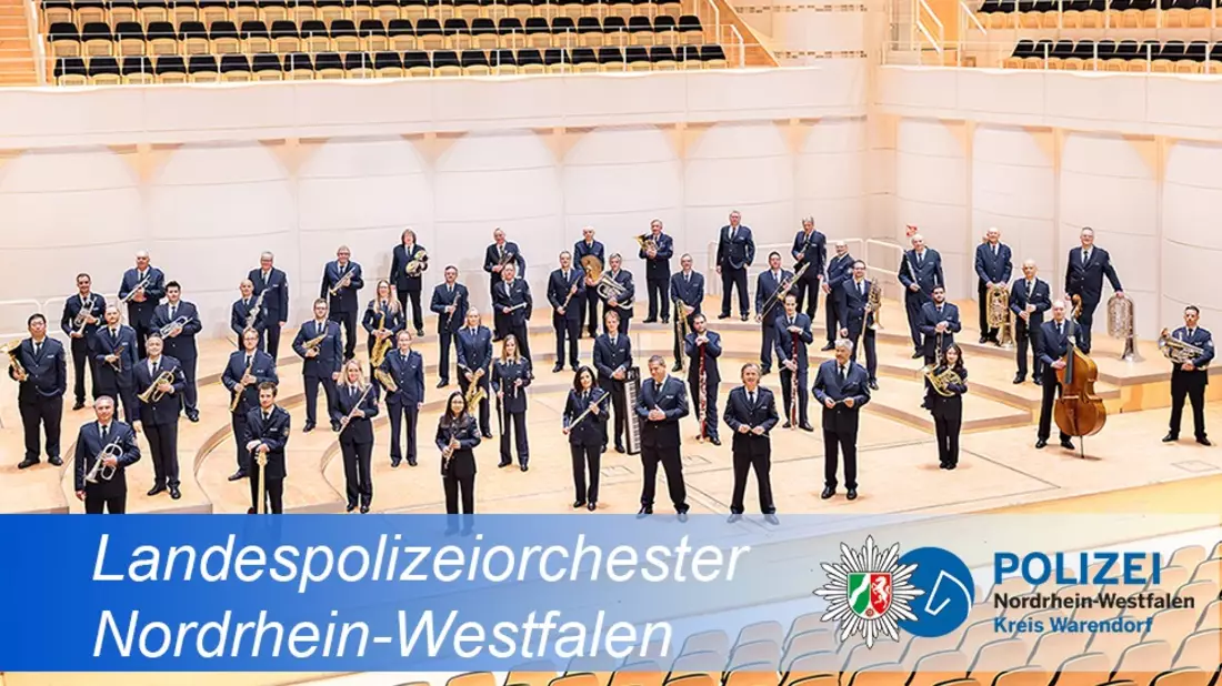 POL-WAF: Kreis Warendorf/Ahlen. Benefizkonzert des Landespolizeiorchesters NRW - Bild: presseportal.de