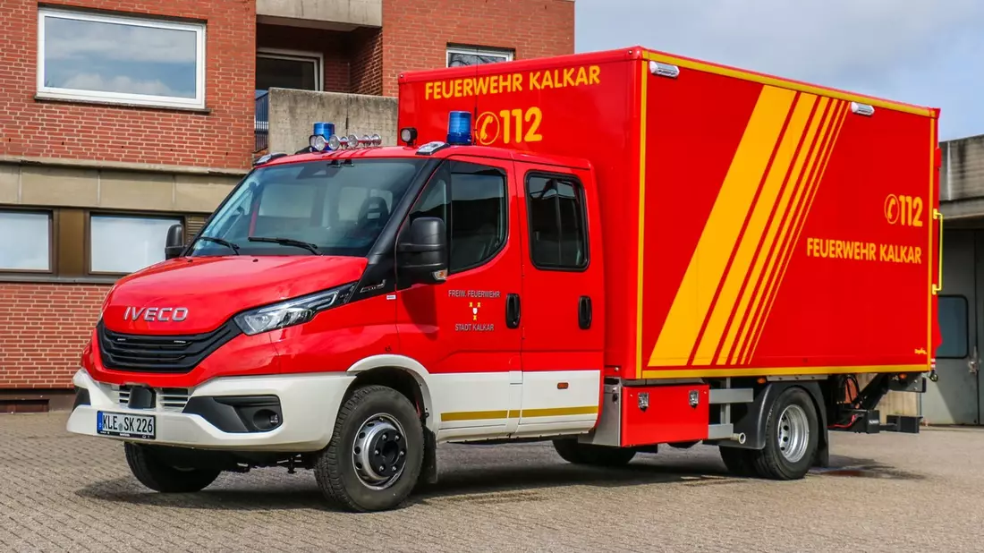 Feuerwehr Kalkar: Die Freiwillige Feuerwehr Kalkar baut ihre Einsatzfähigkeit weiter aus: - Bild: presseportal.de