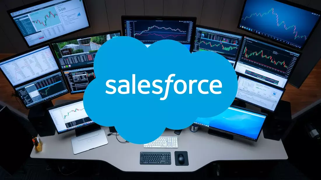 Salesforce: La paradoja de un gigante tecnológico en el punto de mira Illustration mit AI erstellt übermittelt durch boerse-global.de