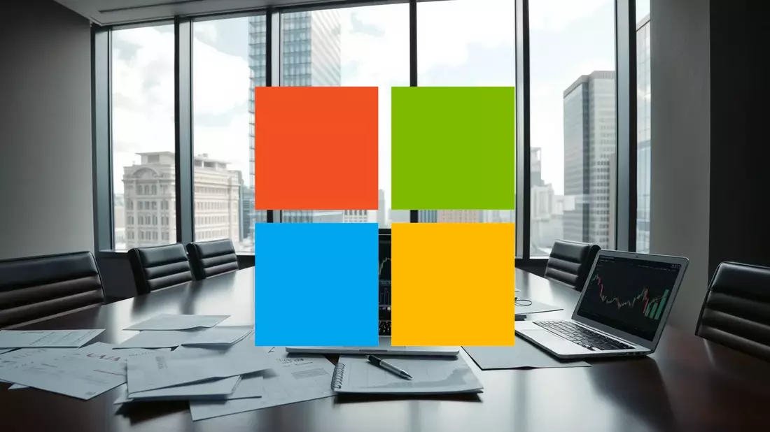 Microsoft's Crucial Week: Earnings Test Meets Leadership and Legal Crossroads Illustration mit AI erstellt übermittelt durch boerse-global.de