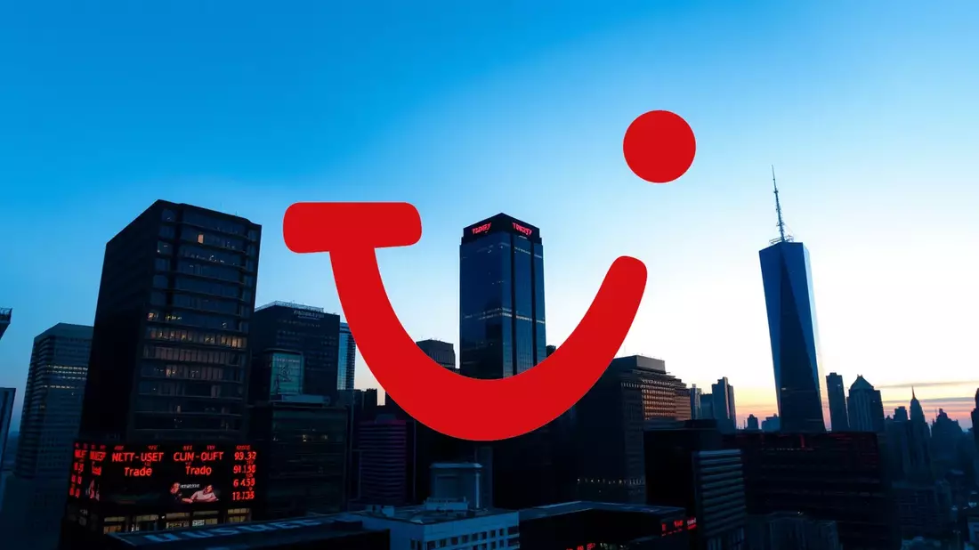 TUI's Dual Challenge: Idle Ships and Trade Tensions Test Travel Giant Illustration mit AI erstellt übermittelt durch boerse-global.de