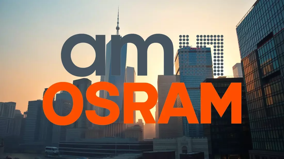 Ams Osram's High-Stakes Financial Tightrope Illustration mit AI erstellt übermittelt durch boerse-global.de