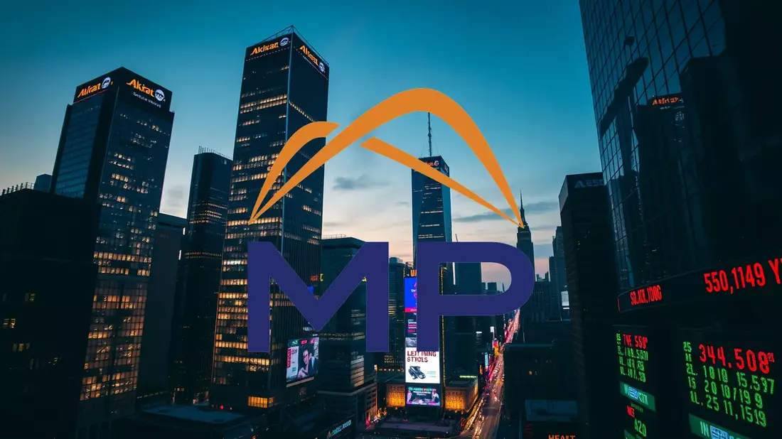 MP Materials: La apuesta vertical por la soberanía de tierras raras Illustration mit AI erstellt übermittelt durch boerse-global.de